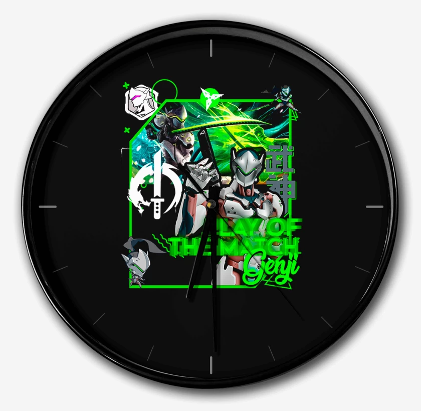 Reloj Negro de Play of the match Genji
