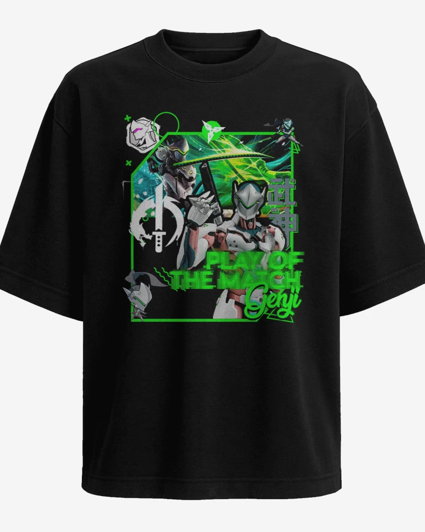 Polera Oversize Play of the match Genji
