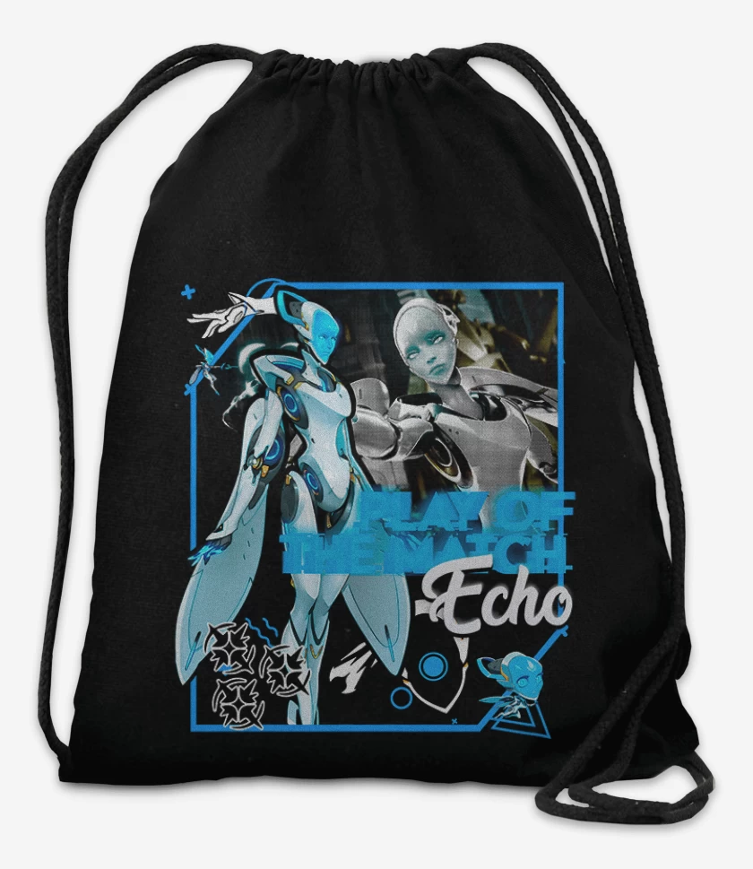 Mochila Negro de Play of the match echo