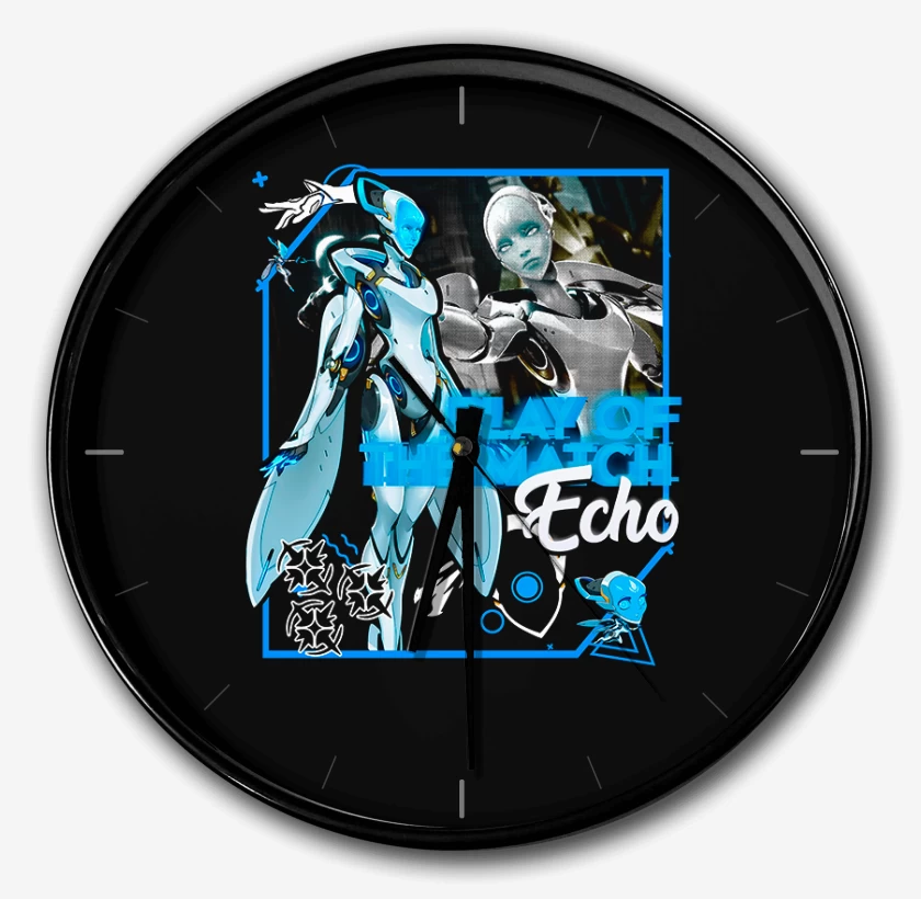 Reloj Negro de Play of the match echo