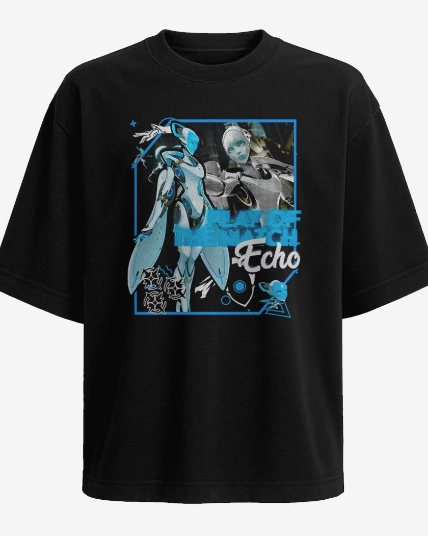 Polera Oversize Play of the match echo