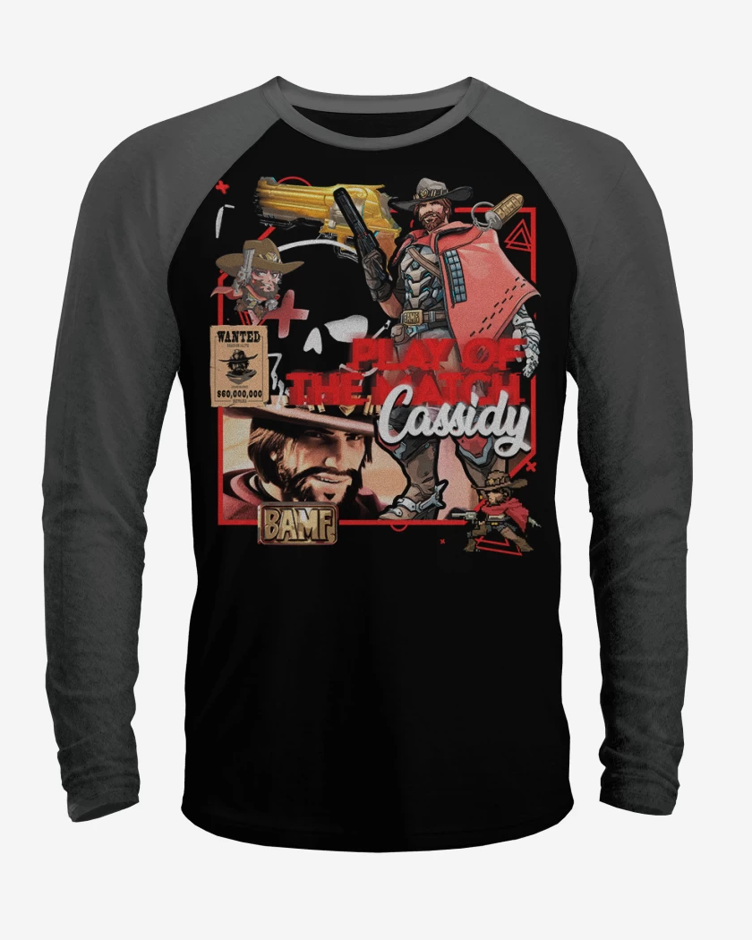 Polera Raglan Play of the match Cassidy