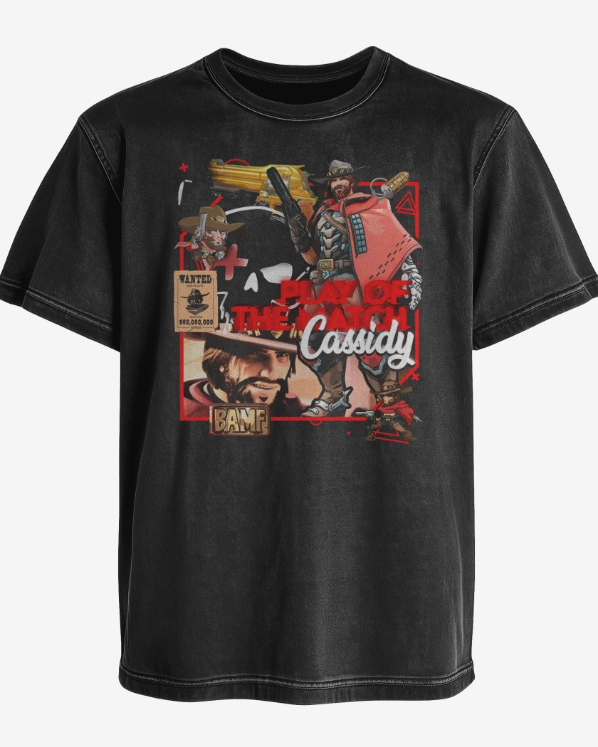 Polera desgastada Play of the match Cassidy