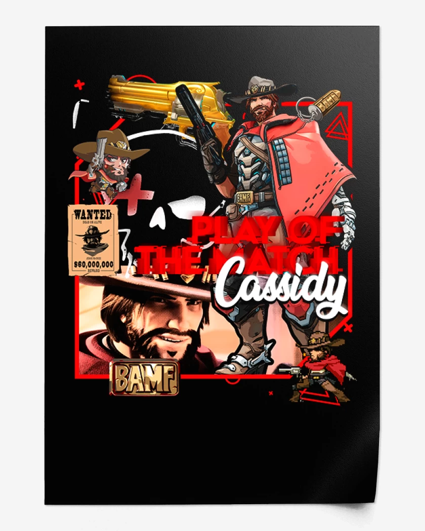 Print Play of the match Cassidy