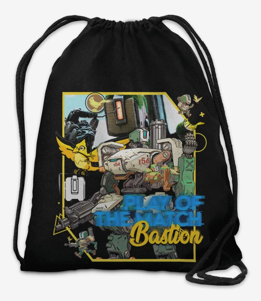 Mochila Negro de Play of the match bastion