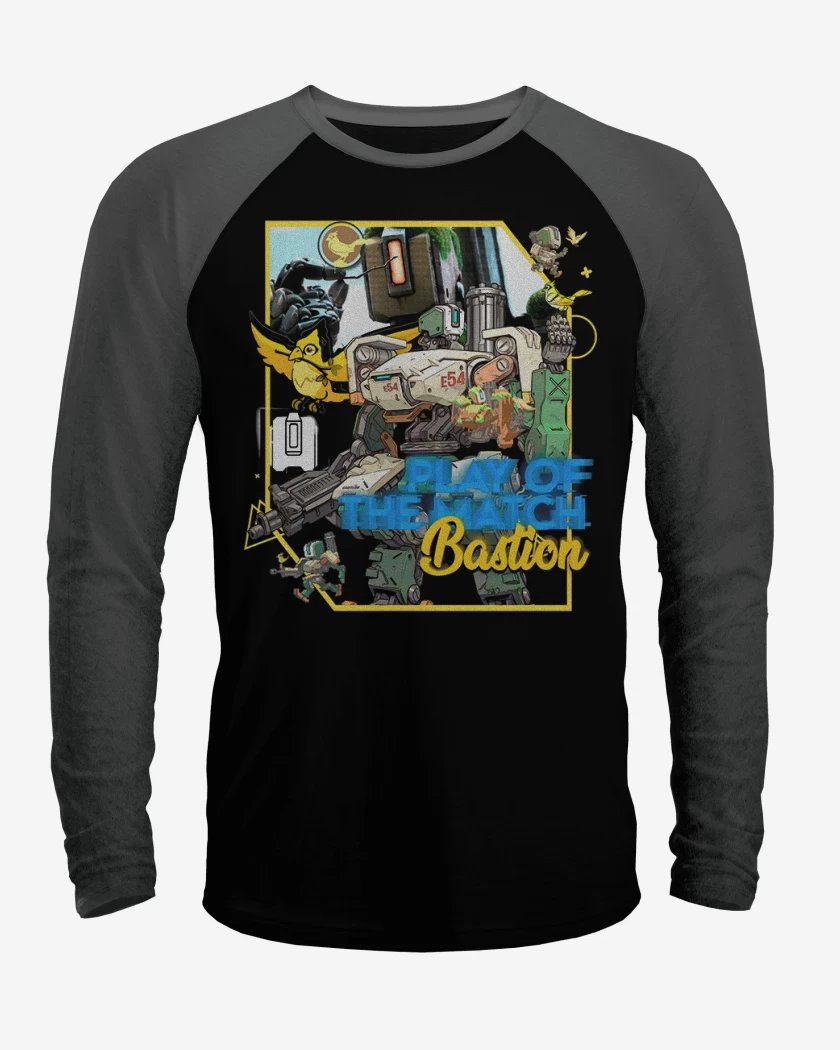 Polera Raglan Play of the match bastion