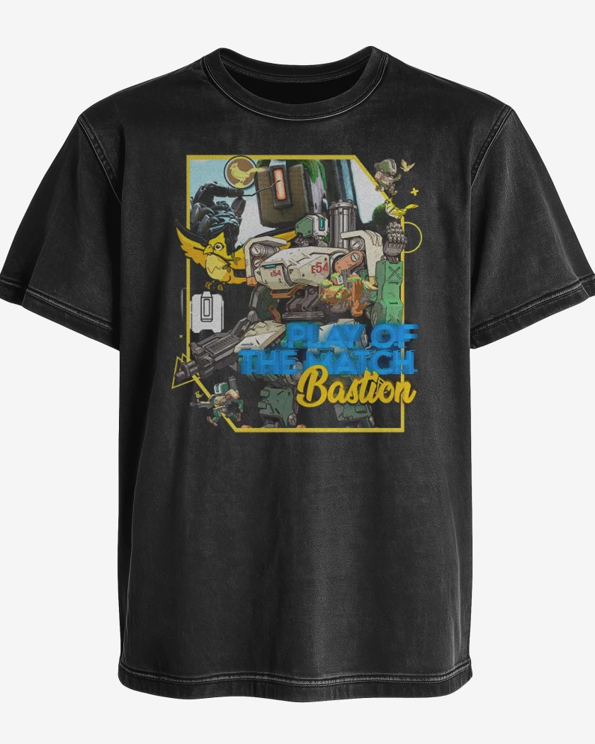 Polera desgastada Play of the match bastion