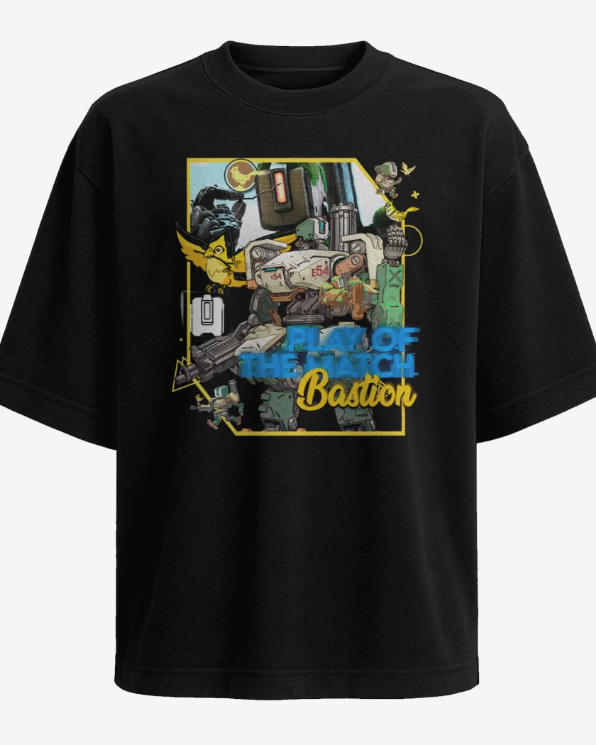 Polera Oversize Play of the match bastion