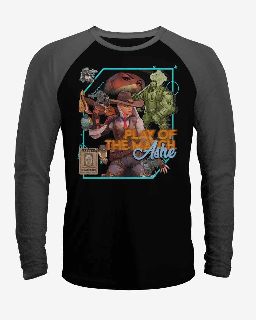 Polera Raglan Play of the match Ashe