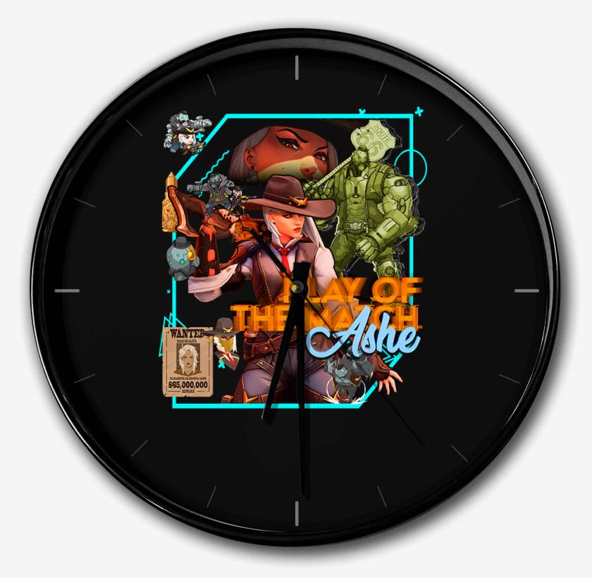 Reloj Negro de Play of the match Ashe