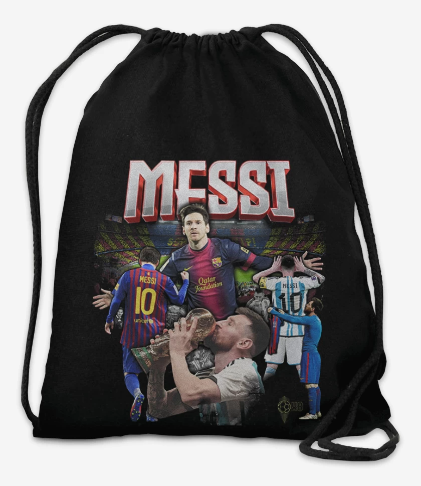 Mochila Negro de Messi 