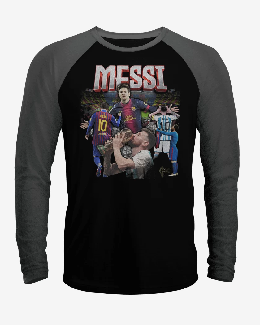 Polera Raglan Messi 