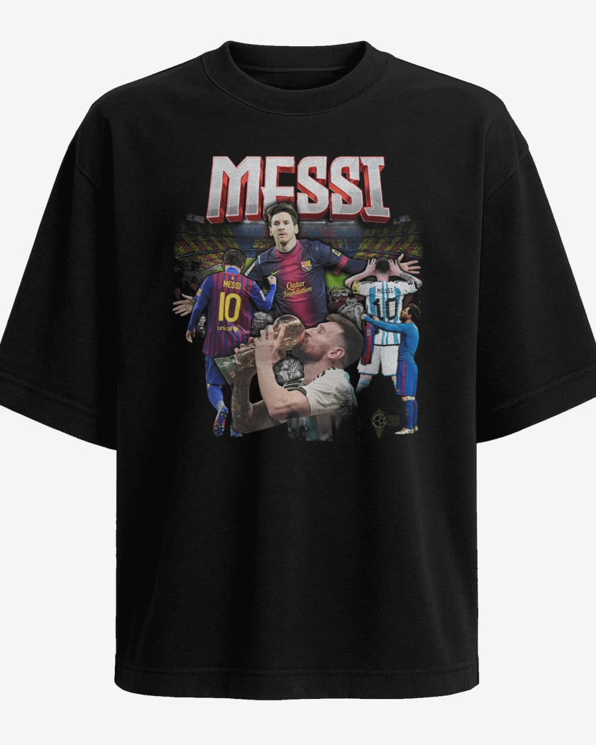 Polera Oversize Messi 