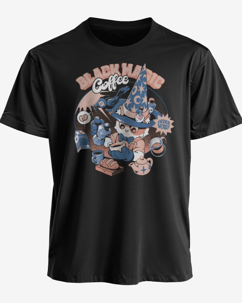 Polera Black Magic Coffee