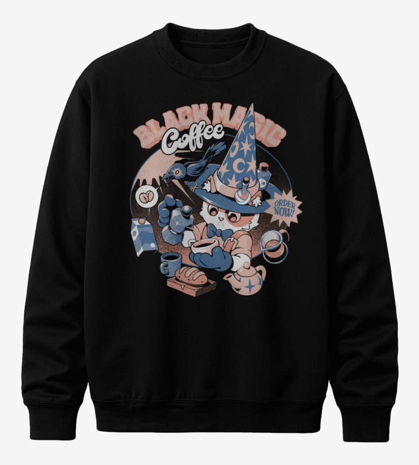 Poleron polo Black Magic Coffee