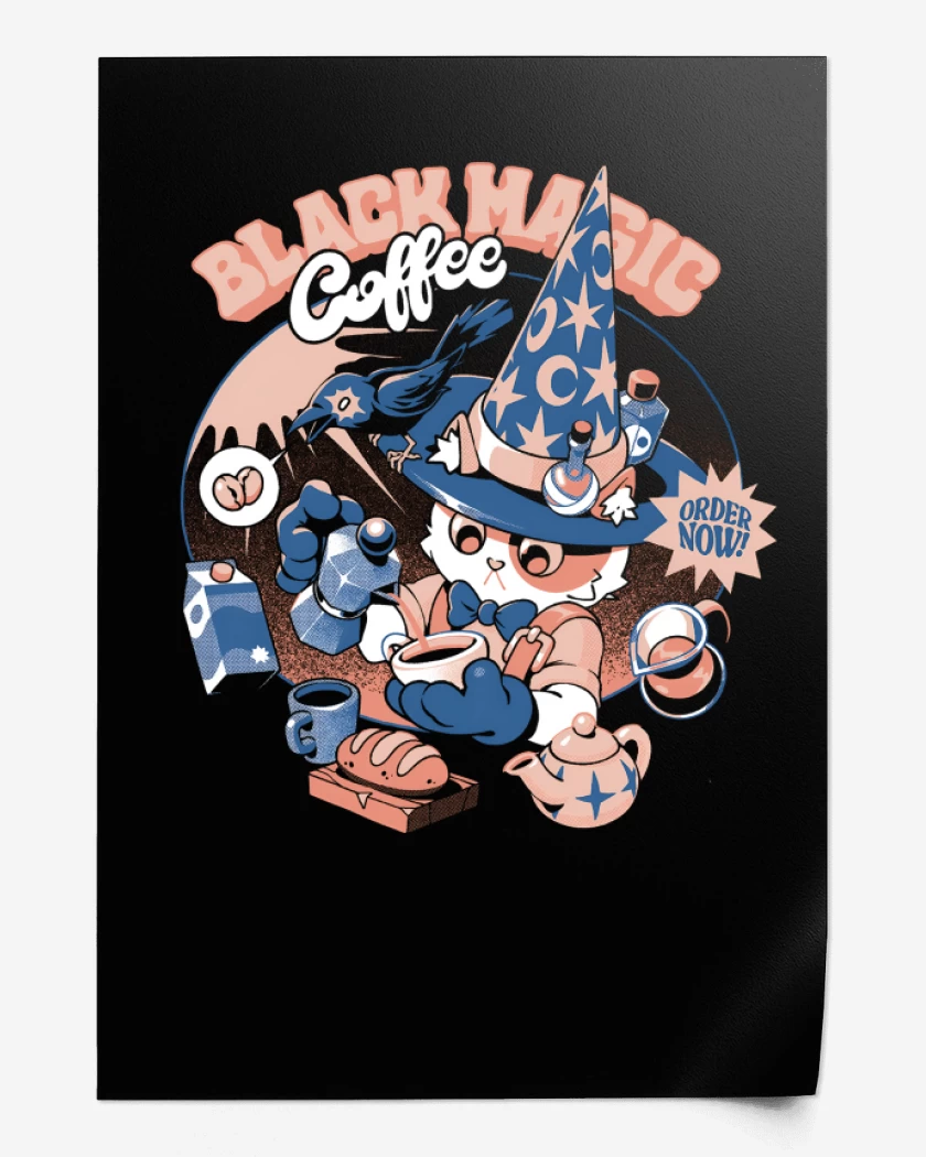 Print Black Magic Coffee