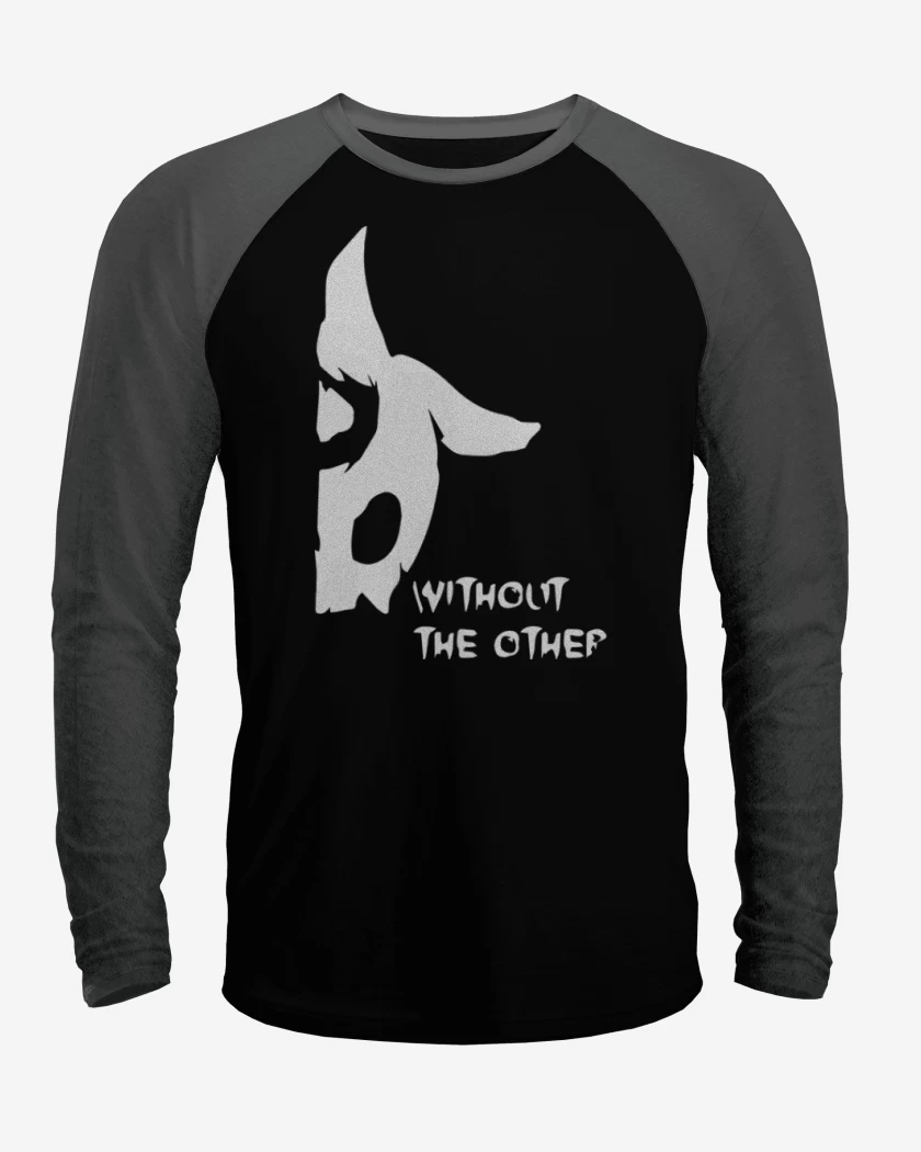 Polera Raglan Negro / Negro Heather de Kindred without the other