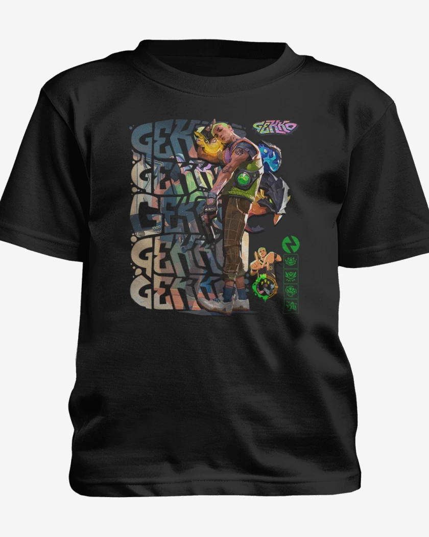 Polera de niño Negro de Gekko