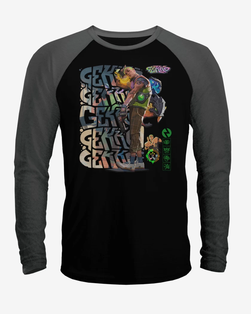 Polera Raglan Gekko
