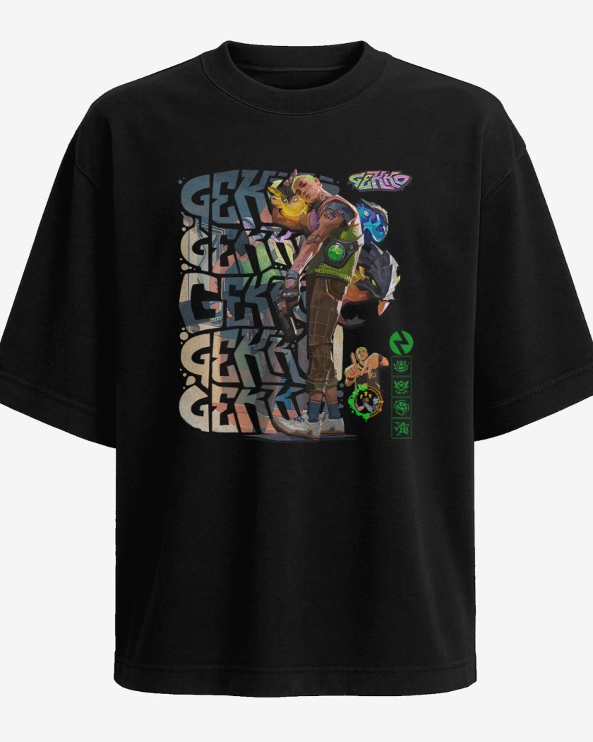 Polera Oversize Gekko