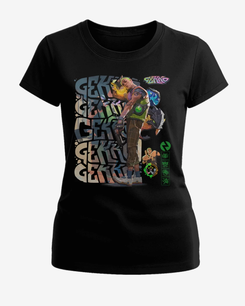 Polera de Mujer Negro de Gekko