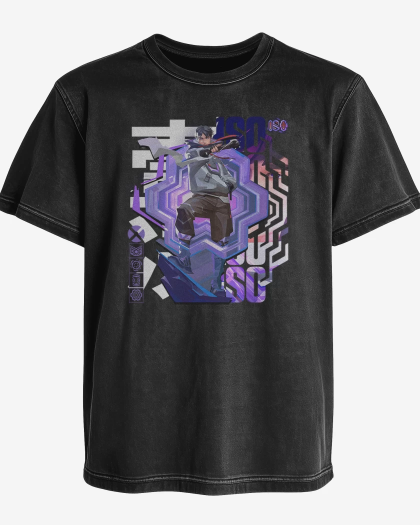 Polera desgastada Iso
