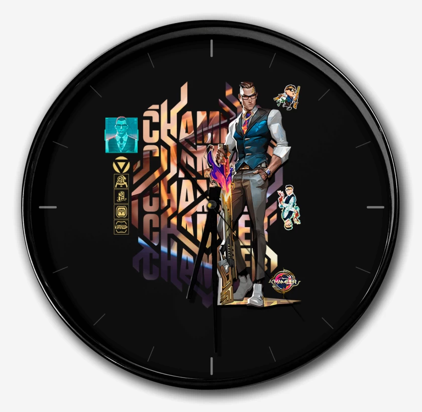 Reloj Negro de Chamber