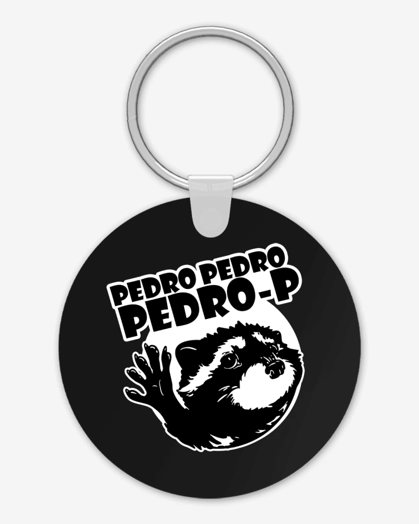 Llavero mapache pedro v1