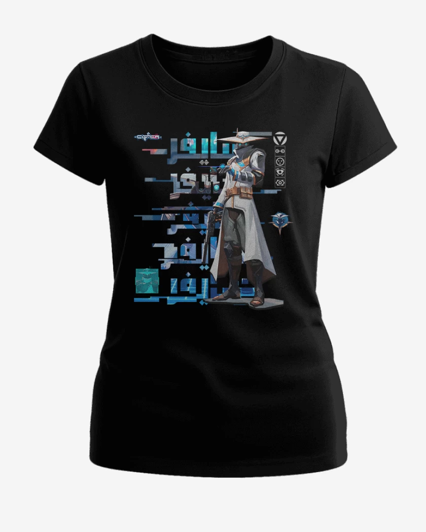 Polera de Mujer Negro de Cypher
