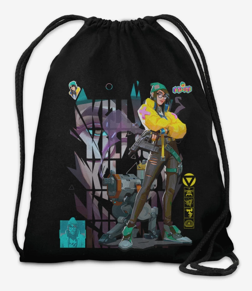 Mochila Negro de Killjoy