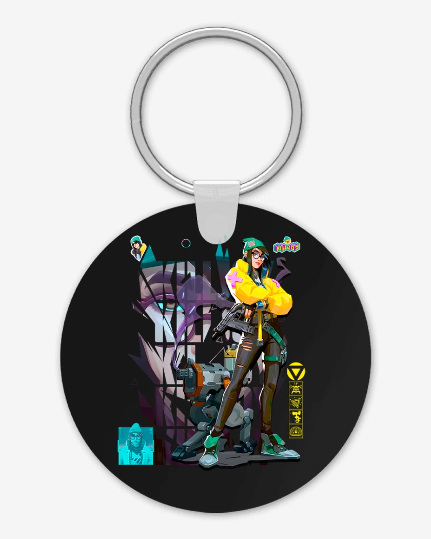 Llavero Negro de Killjoy