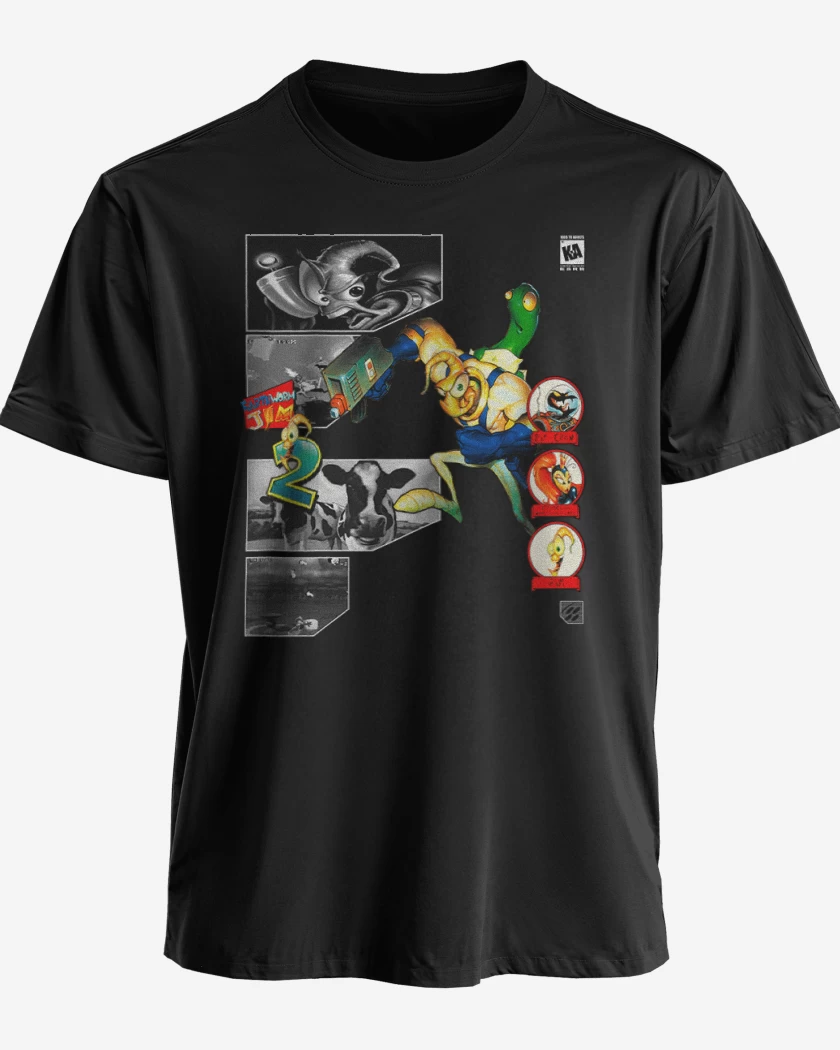 Polera Earthworm jim 2