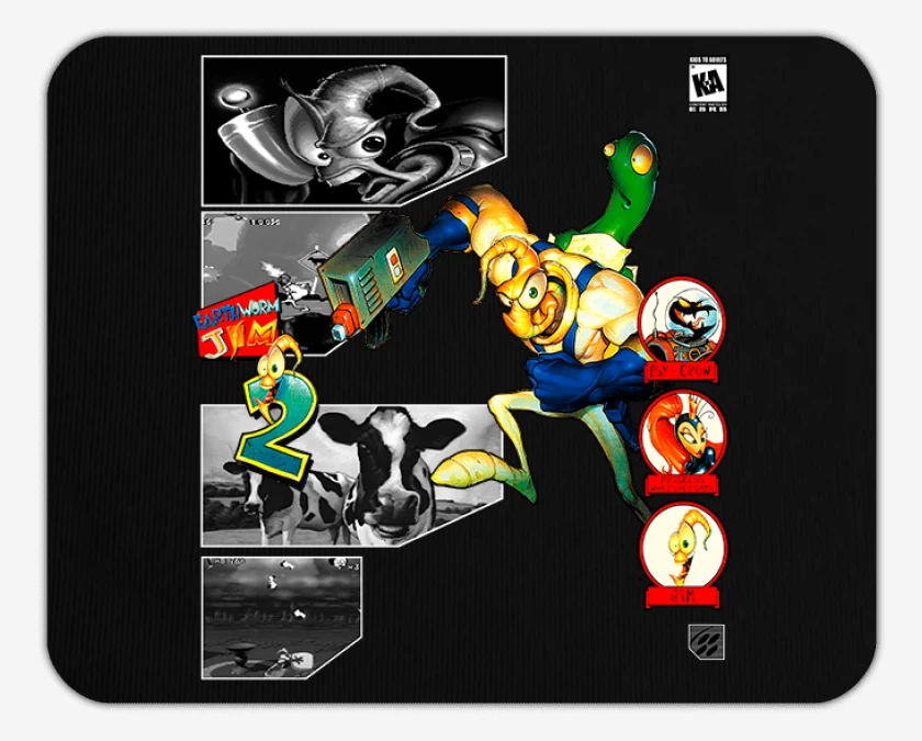 Mousepad Earthworm jim 2