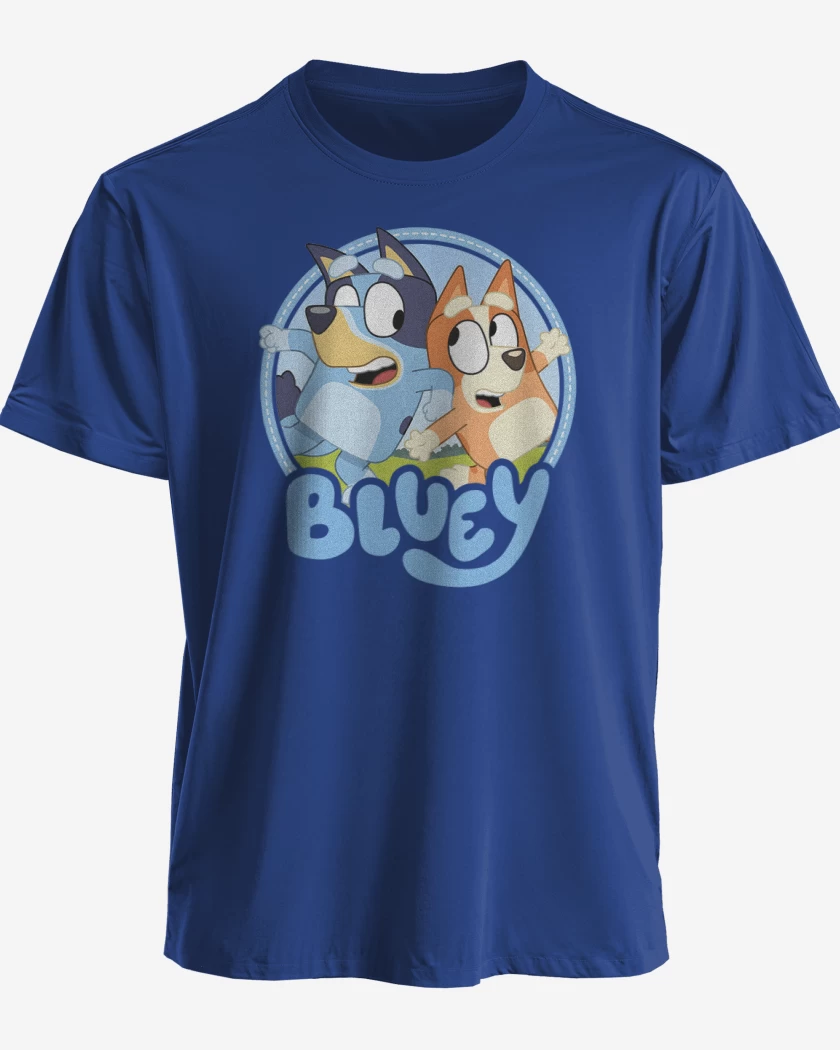 Polera Bluey y bingo