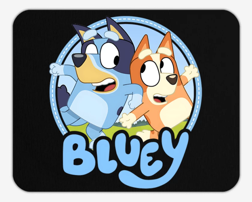 Mousepad Bluey y bingo
