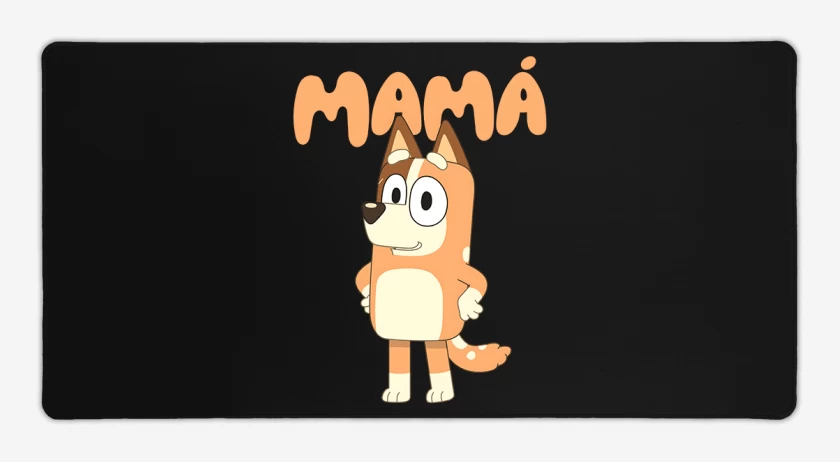 Mouse pad Gamer Negro de Mamá