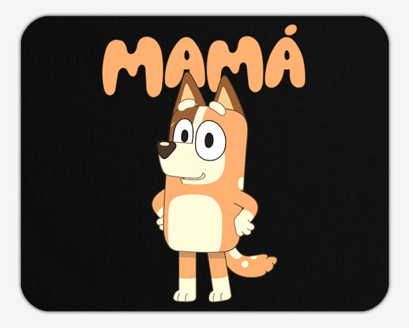 Mousepad Negro de Mamá