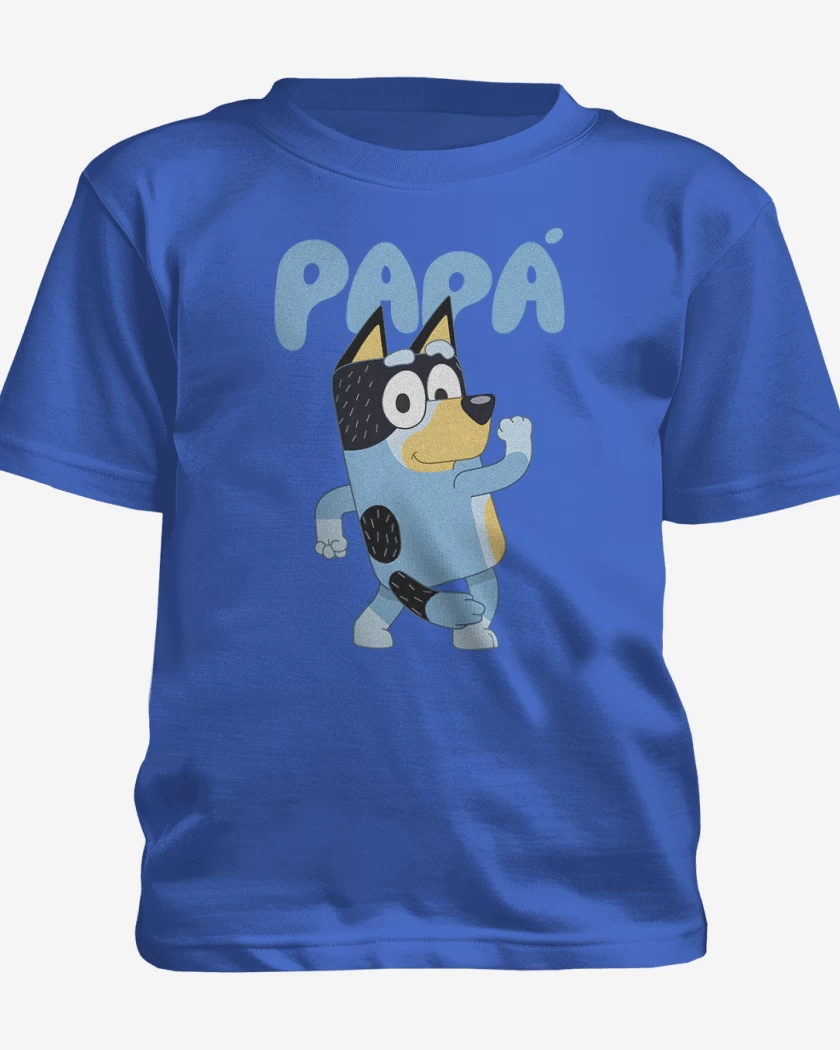 Polera de niño Azul Rey de Papá