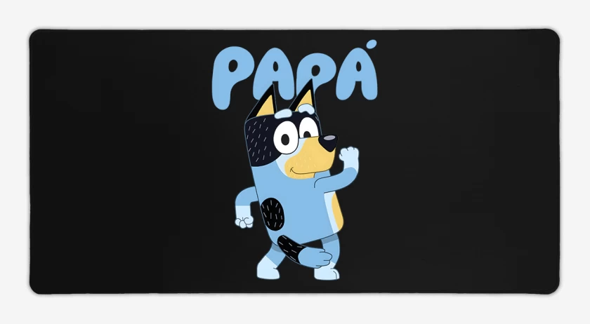 Mouse pad Gamer Negro de Papá