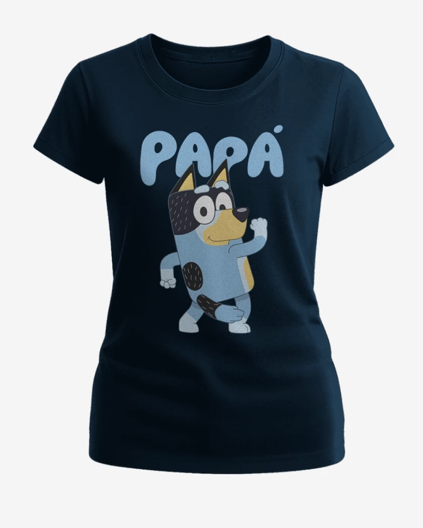 Polera de Mujer Azul Marino de Papá