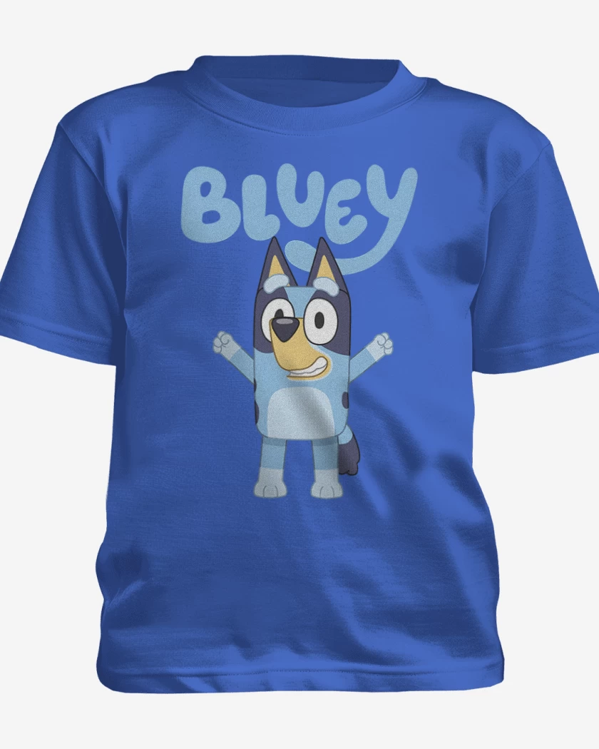 Polera de niño Azul Rey de Bluey