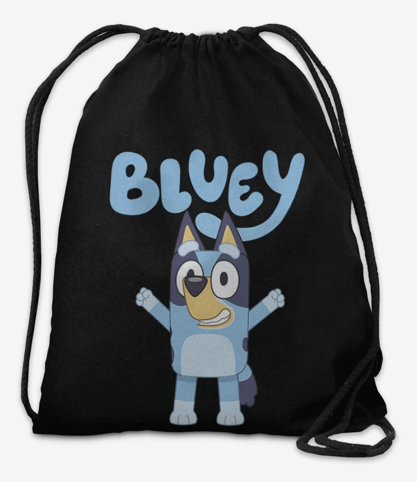 Mochila Negro de Bluey