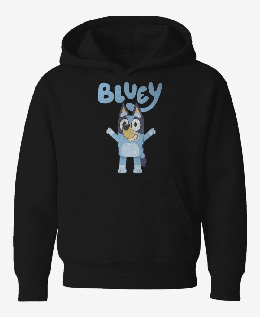 Poleron de niño Negro de Bluey