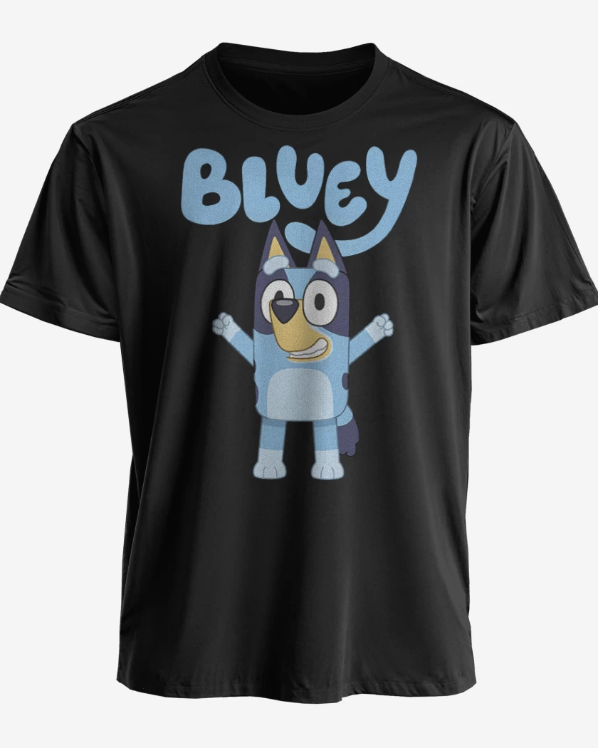 Polera premium Negro de Bluey