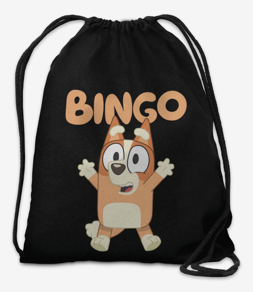 Mochila Negro de Bingo