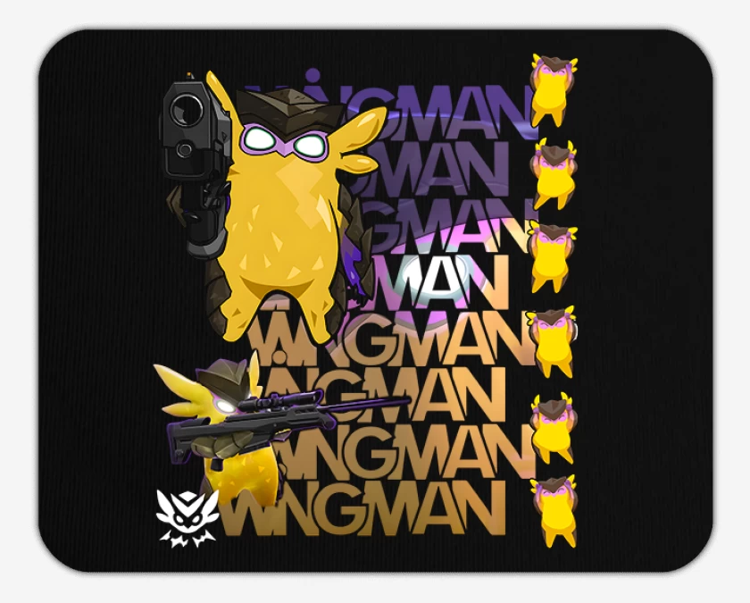 Mousepad Negro de Wingman