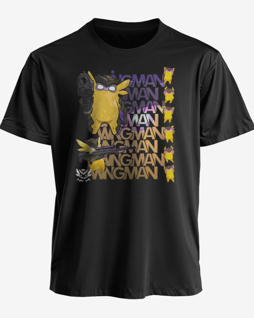 Polera premium Negro de Wingman