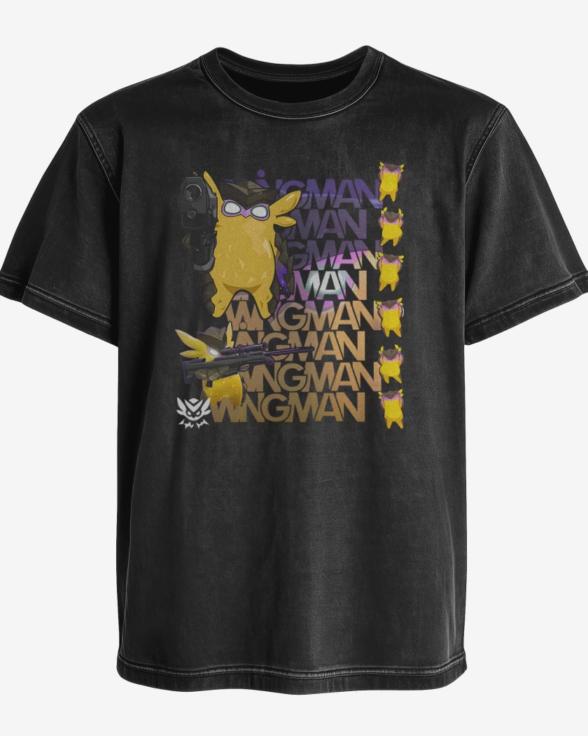 Polera desgastada Wingman