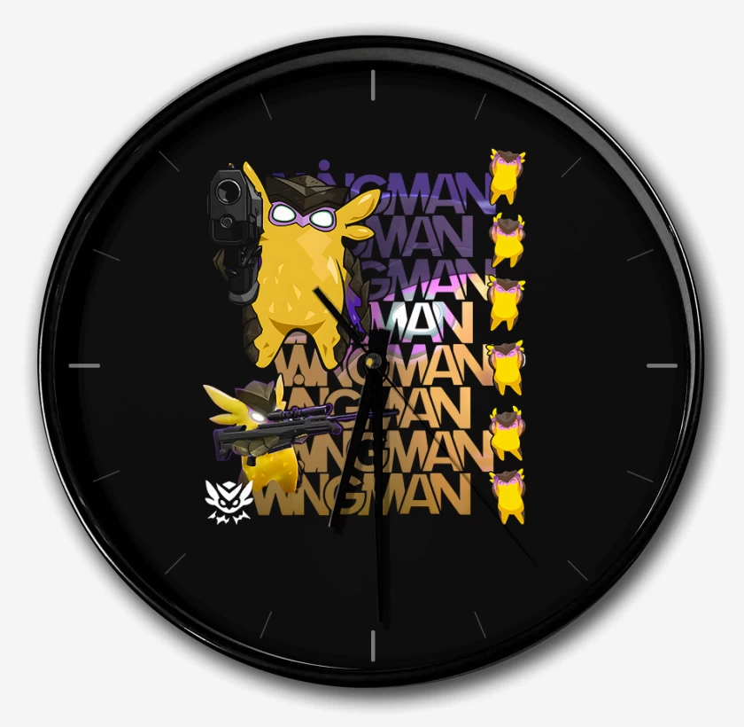Reloj Negro de Wingman