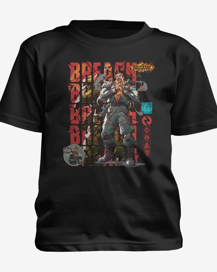 Polera de niño Negro de Breach 